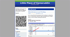Desktop Screenshot of kamaruddin.jajanmedan.com